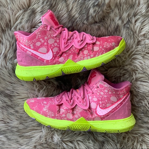 Nike | Shoes | Nike Kyrie 5 V Spongebob Patrick Star Pink 55 7 | Poshmark